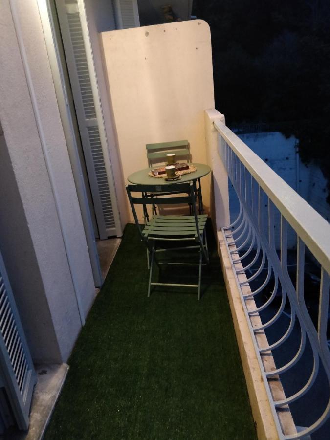 F2 Lumineux 8 Min A Pieds De La Plage Nizza Esterno foto